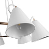 Изображение товара Светильник подвесной Modern Market, 7 ламп, Ø75х17 см, белый/золото