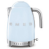 Изображение товара Чайник электрический Smeg с регулируемой температурой, голубой