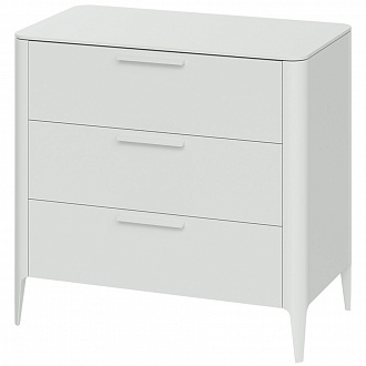 Изображение товара Комод с 3-мя ящиками Type, 51х90х85 см, белый