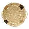 Изображение товара Корзина плетеная круглая Bodhran Chocolate из коллекции Ethnic, размер S