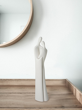 картинка Фигура декоративная Dialogue, 7x7x34 см, темно-серая от магазина Одежда+