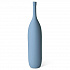 Бутылка декоративная, 41 см, голубая