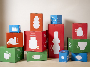 картинка Ваза Люсия, Живопись безумия, 14см от магазина Одежда+