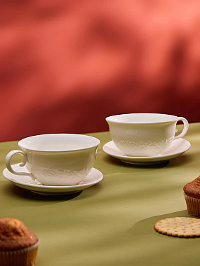 картинка Набор чайных пар English Gardens, 235 мл, 2 шт. от магазина Одежда+