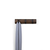 Изображение товара Вешалка настенная Flip, 33,6 см, черная/орех, 3 крючка