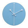 Изображение товара Часы настенные Dotty, Ø20 см, голубые