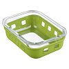 Изображение товара Контейнер для запекания, хранения и переноски продуктов в чехле Smart Solutions, 640 мл, зеленый