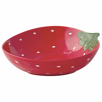 Блюдо глубокое Jardin Des Fraises, 30х25,5 см