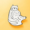 Изображение товара Тарелка Кот-гедонист, 20х18 см