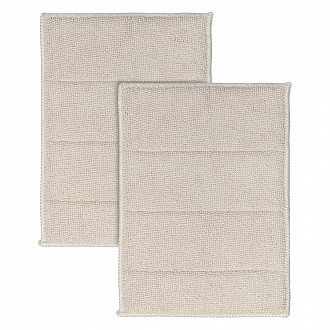 картинка Набор салфеток-губок двухсторонних из микрофибры Cozy Clean, бежевые, 2 шт. от магазина Одежда+