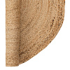 Изображение товара Ковер из джута круглый базовый из коллекции Ethnic, 150 см