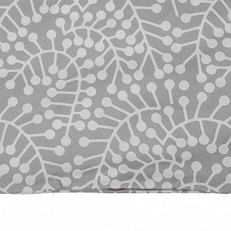 Изображение товара Комплект постельного белья серого цвета с принтом Спелая смородина из коллекции Scandinavian touch, 200х220 см