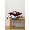 Изображение товара Чехол на подушку Traffic, бордового цвета из коллекции Cuts&Pieces, 45х45 см