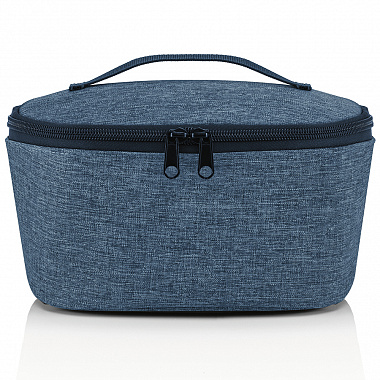 Термосумка Coolerbag S pocket twist blue, анонс элемента