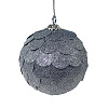 Изображение товара Шар новогодний декоративный Paper ball, серебрянный