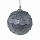 Шар новогодний декоративный Paper ball, серебрянный