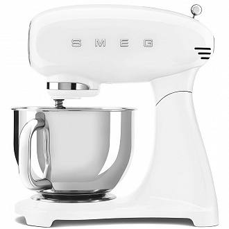 Миксер планетарный Smeg SMF02WHEU, белый