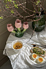 Изображение товара Подсвечник Floret для трех свечей из коллекции Blossom, 20 см