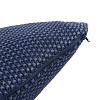 Изображение товара Подушка декоративная из стираного хлопка темно-синего цвета из коллекции Essential, 45х45 см