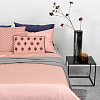 Изображение товара Комплект постельного белья двуспальный из сатина цвета пыльной розы из коллекции Essential