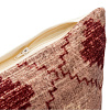 Изображение товара Чехол на подушку из хлопкового бархата с этническим орнаментом цвета лаванды из коллекции Ethnic, 45х45 см