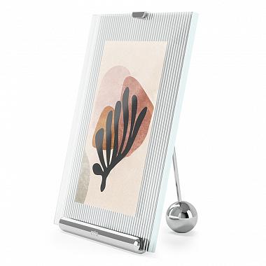 картинка Фоторамка Flute, 16х20 см, хром от магазина Одежда+