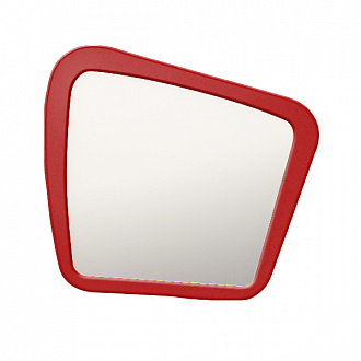 Изображение товара Зеркало Woodi, 67х62 см, красное