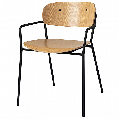 Стул с подлокотниками Torfrid, светлый орех, анонс элемента