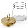 Изображение товара Емкость для сыпучих продуктов с деревянной крышкой Walmer, Ambry, 0,55 л