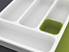 Изображение товара Органайзер для столовых приборов раздвижной DrawerStore™, серый