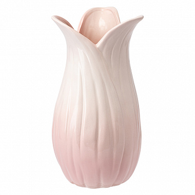 картинка Ваза Petal нежно-розового цвета из коллекции Blossom, 26 см от магазина Одежда+