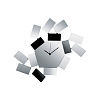 Изображение товара Часы настенные Stanza Scirocco, 46х33 см, черно-белые