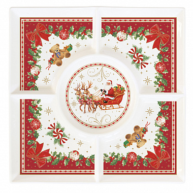 картинка Блюдо сервировочное Christmas Heritage, 25х25 см от магазина Одежда+