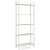 Изображение товара Стеллаж Saga, Set001, 5 полок, 92х330х222 см, белый