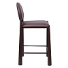 Изображение товара Стул полубарный Freddi, экокожа, винный