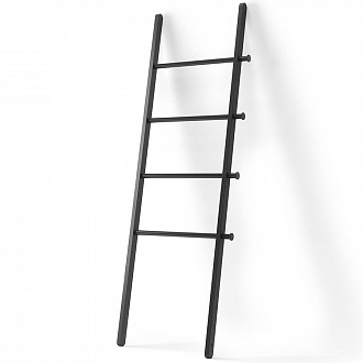 Изображение товара Лестница декоративная Leana, 51x4х152 см, черная