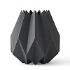 Изображение товара Ваза Folded 22 см чёрная