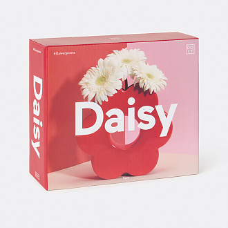 Изображение товара Ваза для цветов Daisy, 20 см, красная
