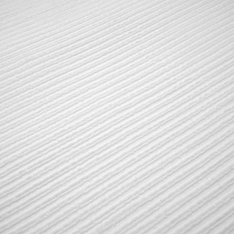 Изображение товара Коврик для ванной фактурный белого цвета из коллекции Essential, 50х80 см