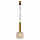 Светильник подвесной Modern, Rock Me, 1 лампа, Ø14,1х185 см, латунь