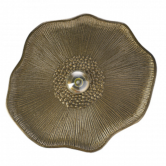 Изображение товара Светильник настенный Wildflower, 41х46 см, античная латунь