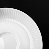Изображение товара Чашка с блюдцем Plisse, 180 мл, белая