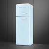 Изображение товара Холодильник двухдверный Smeg FAB30LPB5, левосторонний, голубой