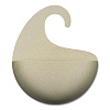 Изображение товара Органайзер для ванной Surf, Organic, 15х17,6х5,3 см, песочный