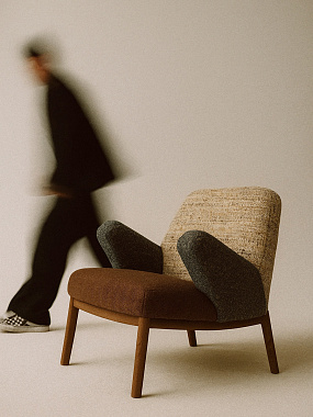 Кресло Пилот, бородовое/серое, анонс элемента