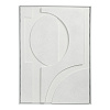 Изображение товара Панно декоративное с эффектом 3D Minimalism Flower, 50х70 см