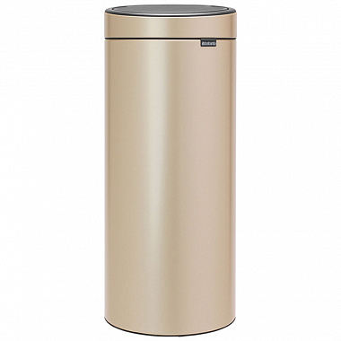 картинка Бак для мусора Brabantia, Touch Bin new, 30 л, шампань от магазина Одежда+