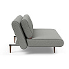 Изображение товара Диван-кровать Unfurl Lounger с ножками Stylo Dark, 200х121х74 см