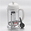 Изображение товара Френч-пресс Bodum, Caffetiera,1 л, белый
