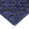 Изображение товара Коврик для ванной Bubbles темно-синего цвета из коллекции Essential, 50х80 см
